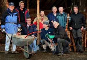 WS 05 - Vrijwilligers -groep-Buitenkerststalbouwers-2012