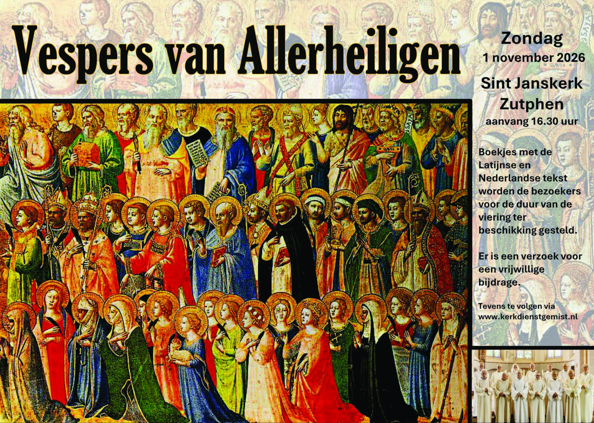 Vespers van Allerheiligen